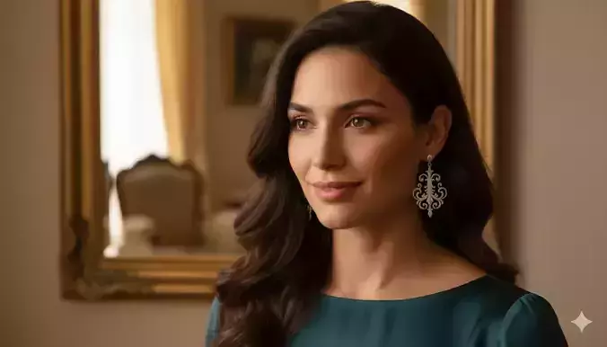 Elegant Filigree Pendant Art