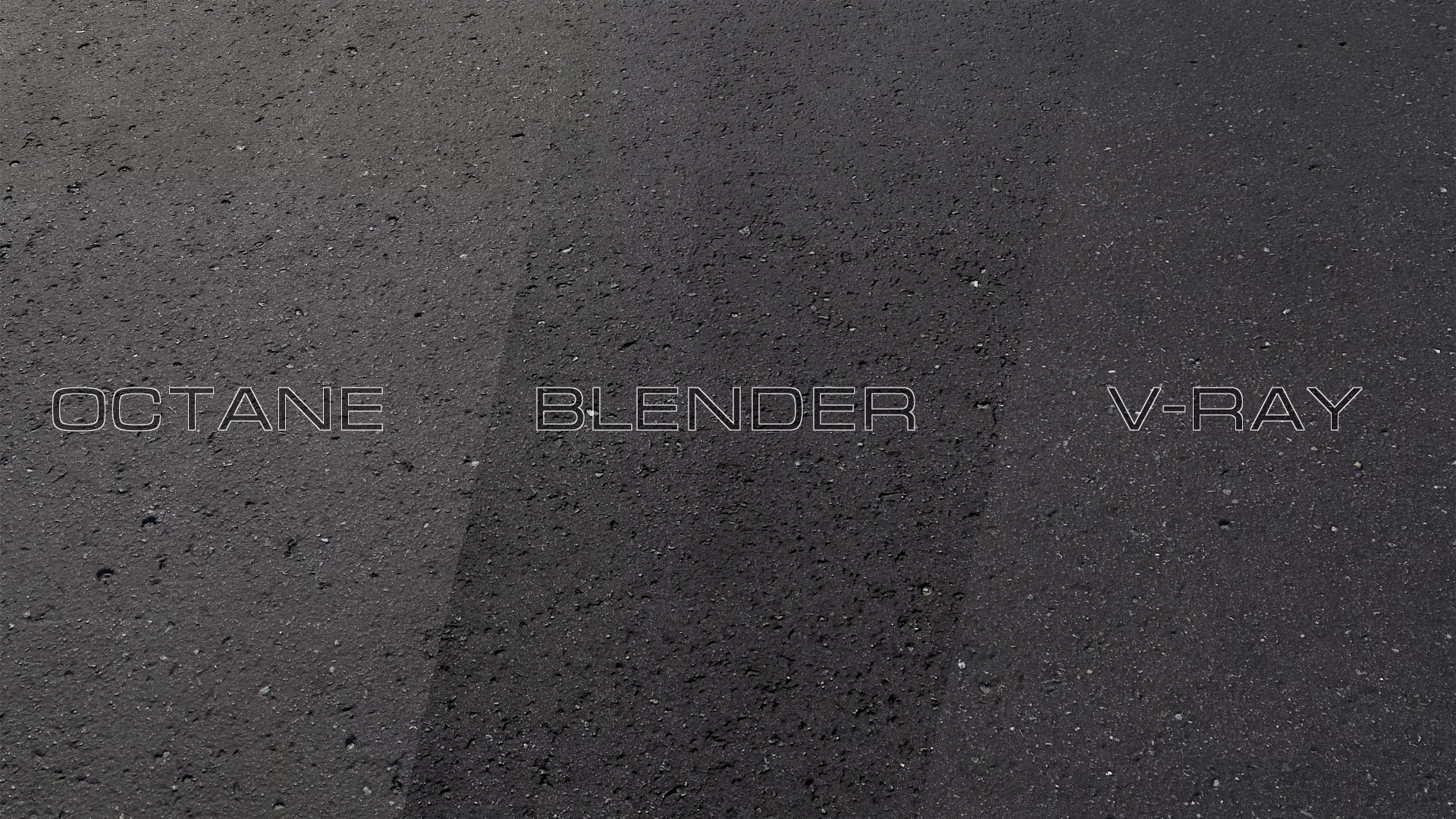 Asphalt 09 PBR Low-poly 3D model_2