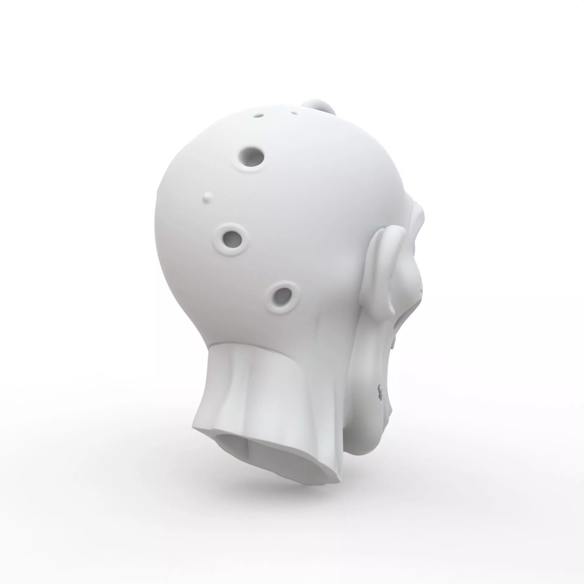 Zombie Keychain 3D Print Model 3D print model_4