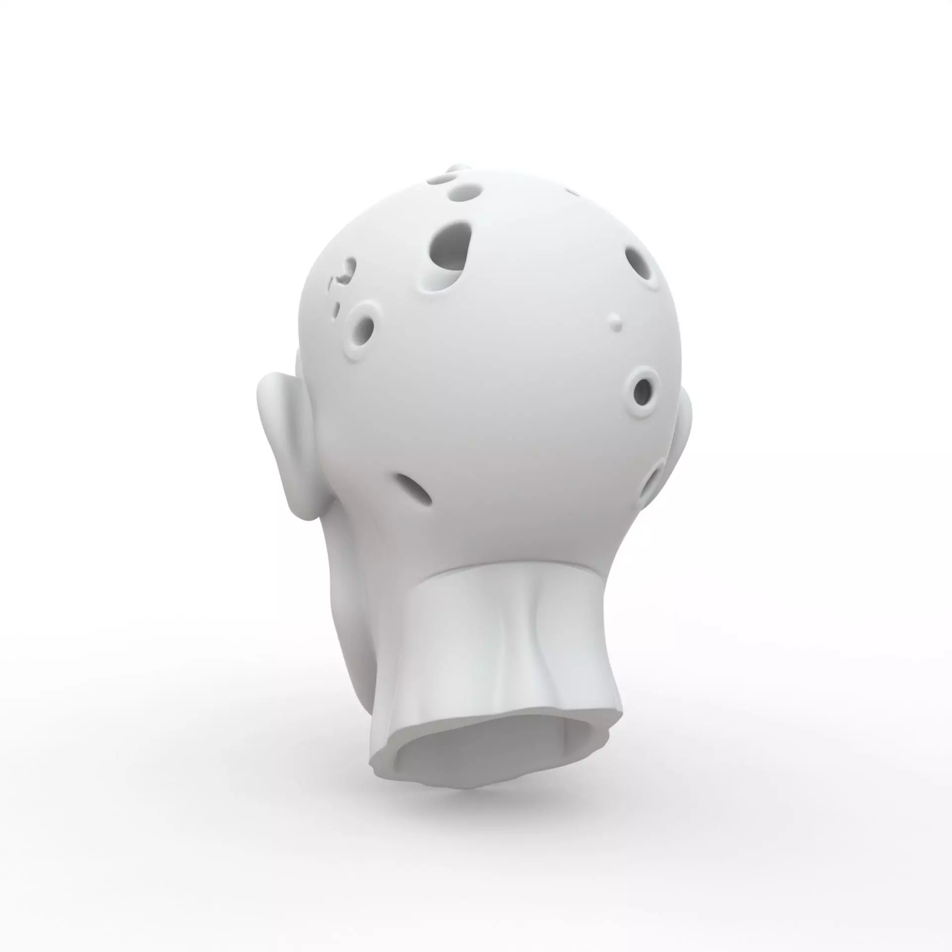 Zombie Keychain 3D Print Model 3D print model_3