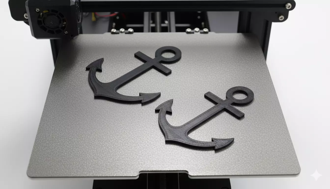 Anchor Pendant Art 3D model_1