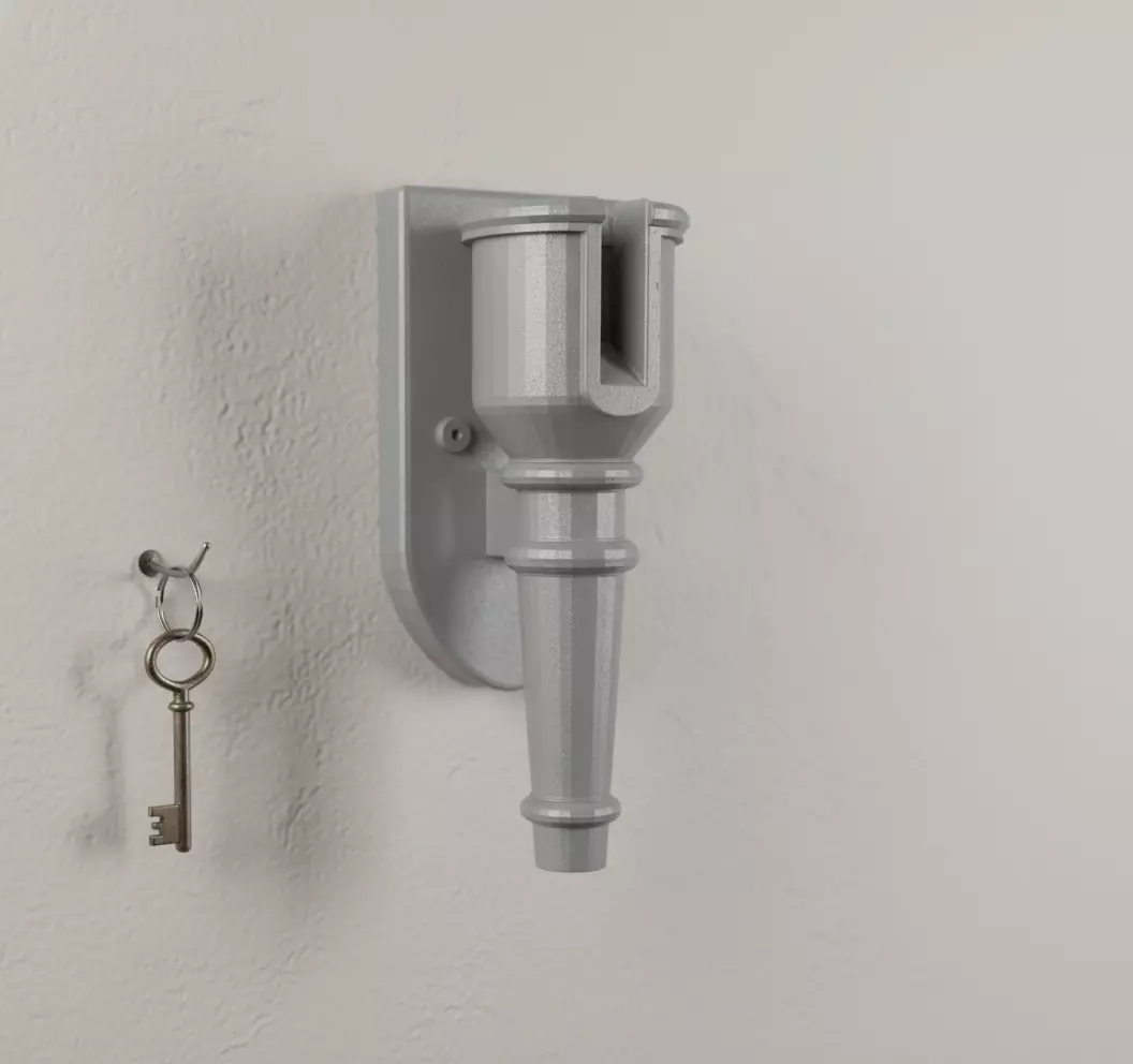 Art Candle Wall 3D Print Model 3D print model_0