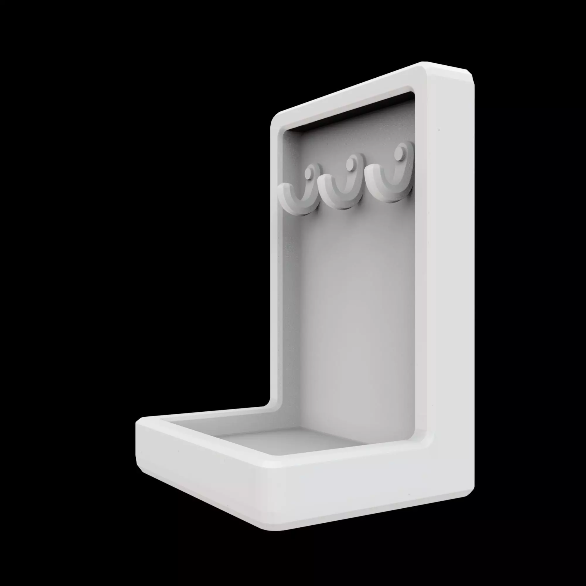 Compact Jewelry Holder 3D Print Model 3D print model_2