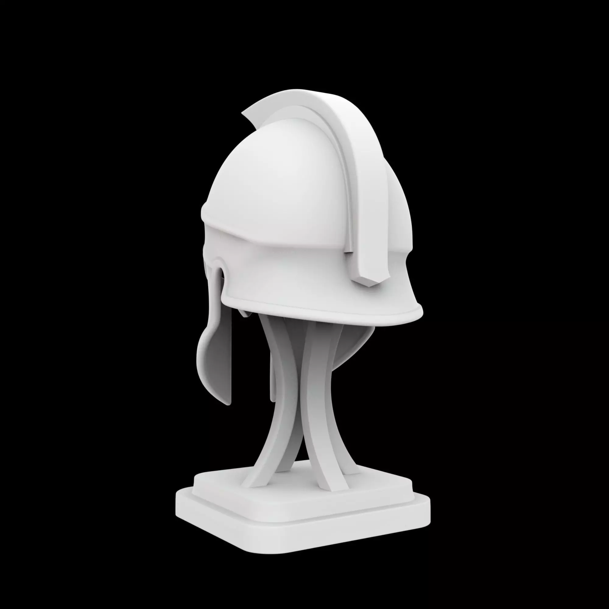 Cyber Dragon Head 3D Print Model 3D print model_2