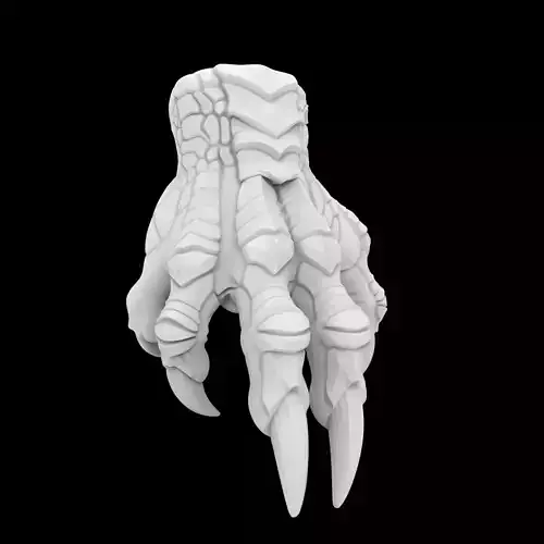 Double Finger Claw 3D Print Model
