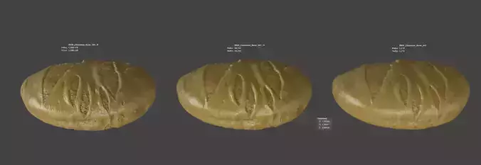 Edamame Bean 3D model 6