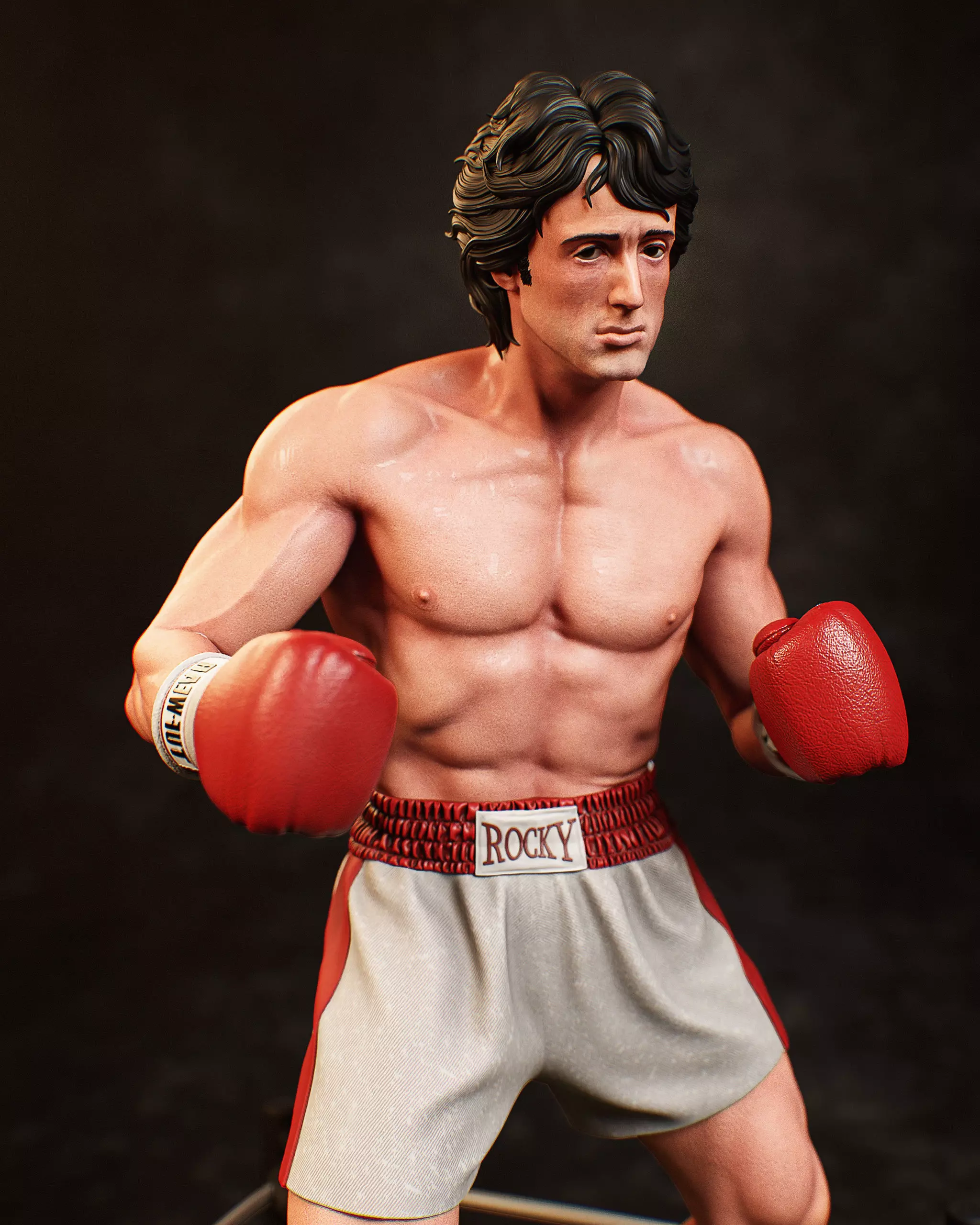 Rocky Balboa 3D Print 3D print model_0