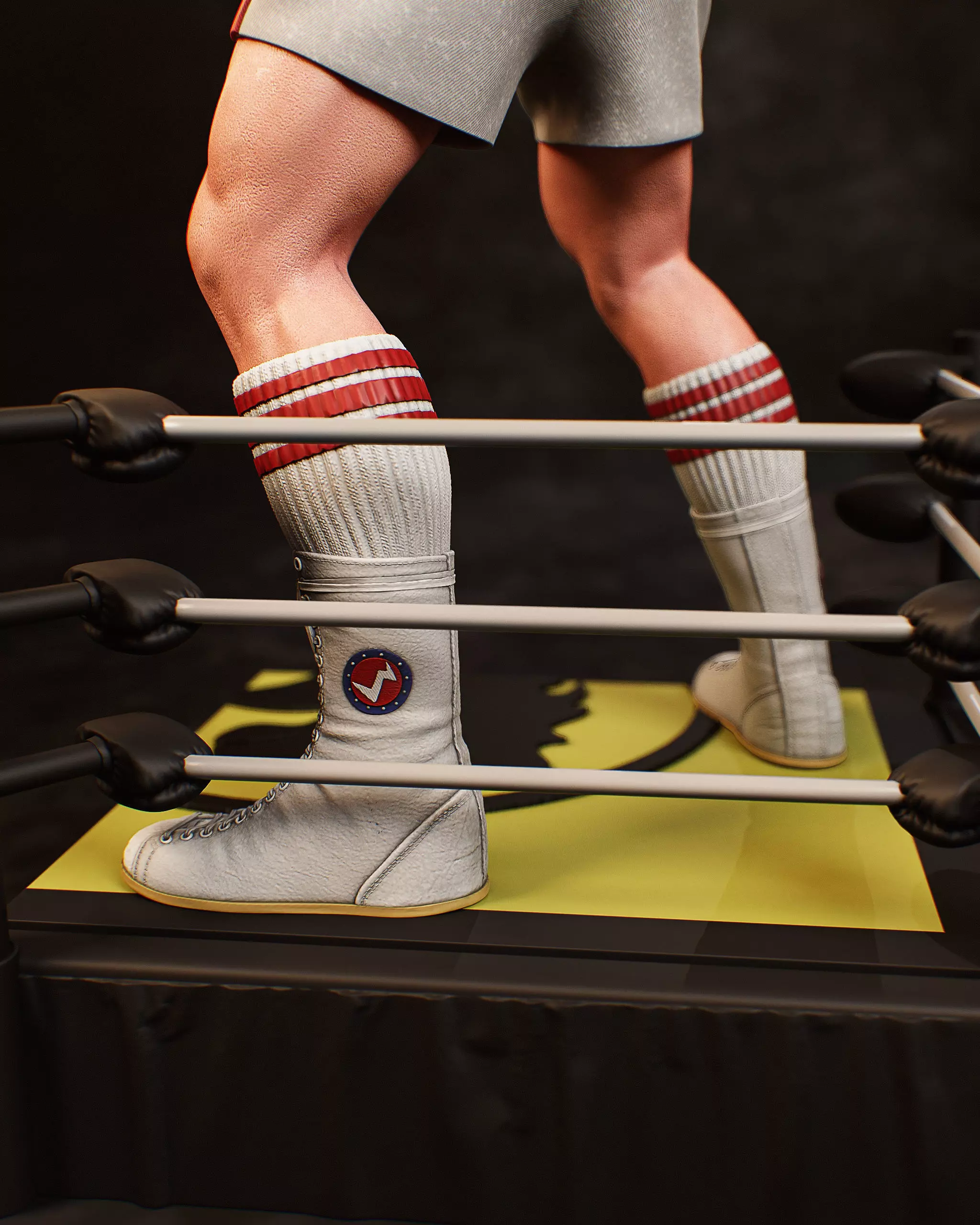 Rocky Balboa 3D Print 3D print model_7