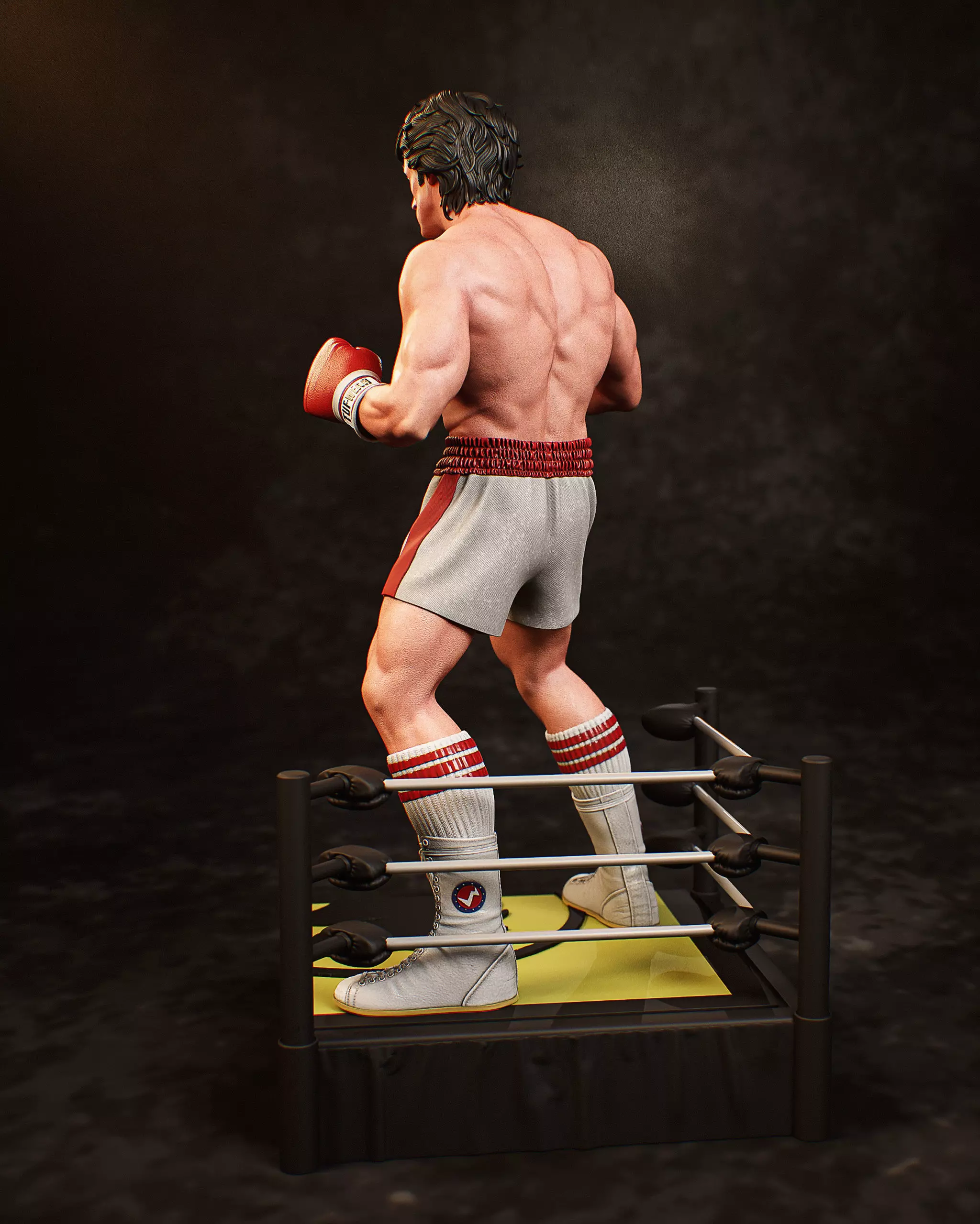 Rocky Balboa 3D Print 3D print model_5