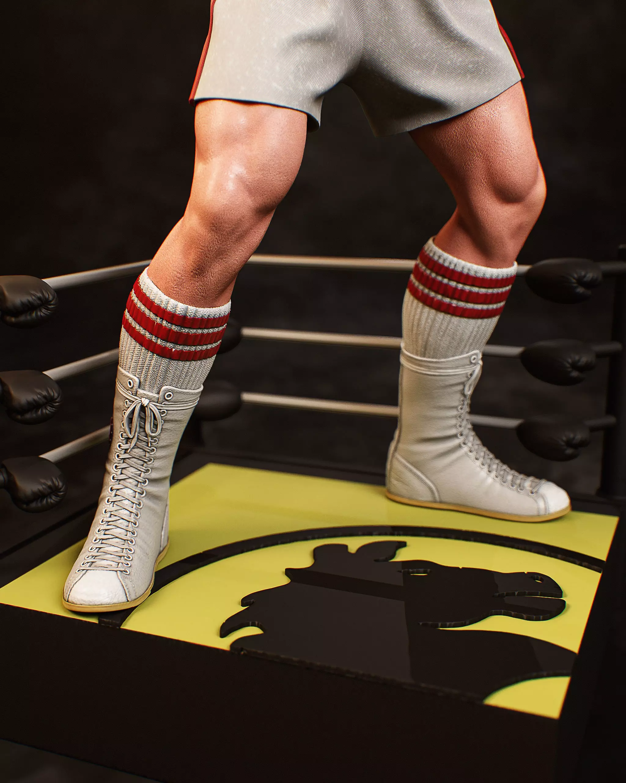 Rocky Balboa 3D Print 3D print model_1