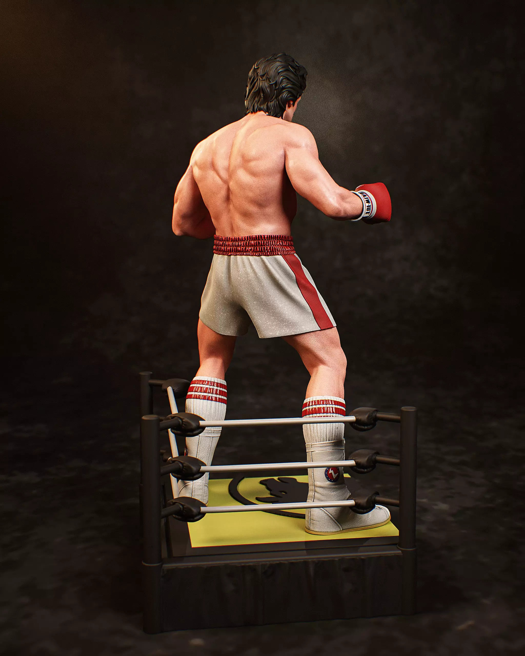 Rocky Balboa 3D Print 3D print model_4