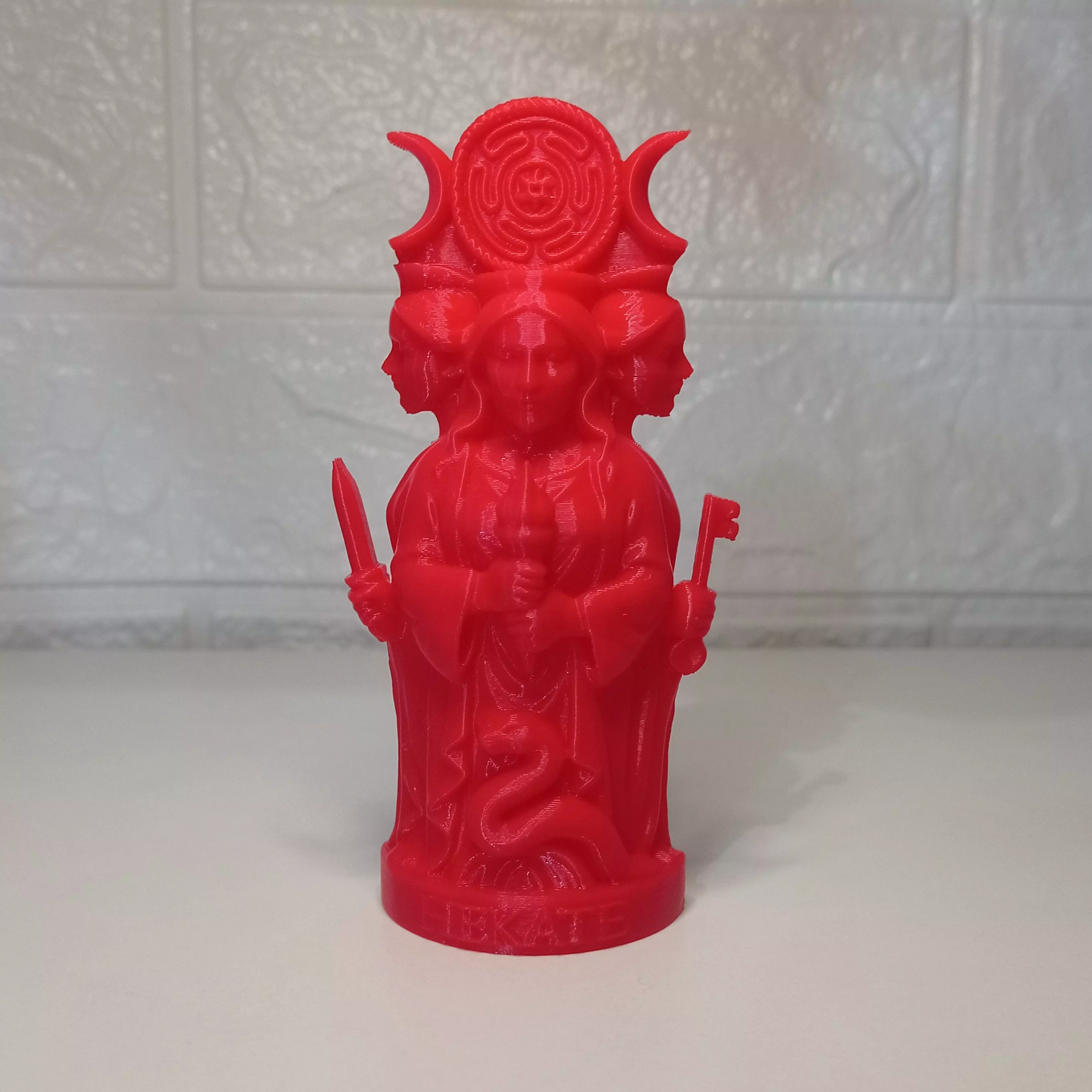 Triple Goddess of Magic and Crossroads 3D Model for Printing 3D print model_2