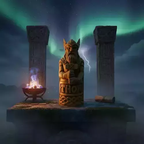 Thor Mjolnir Statue  3D STL Model