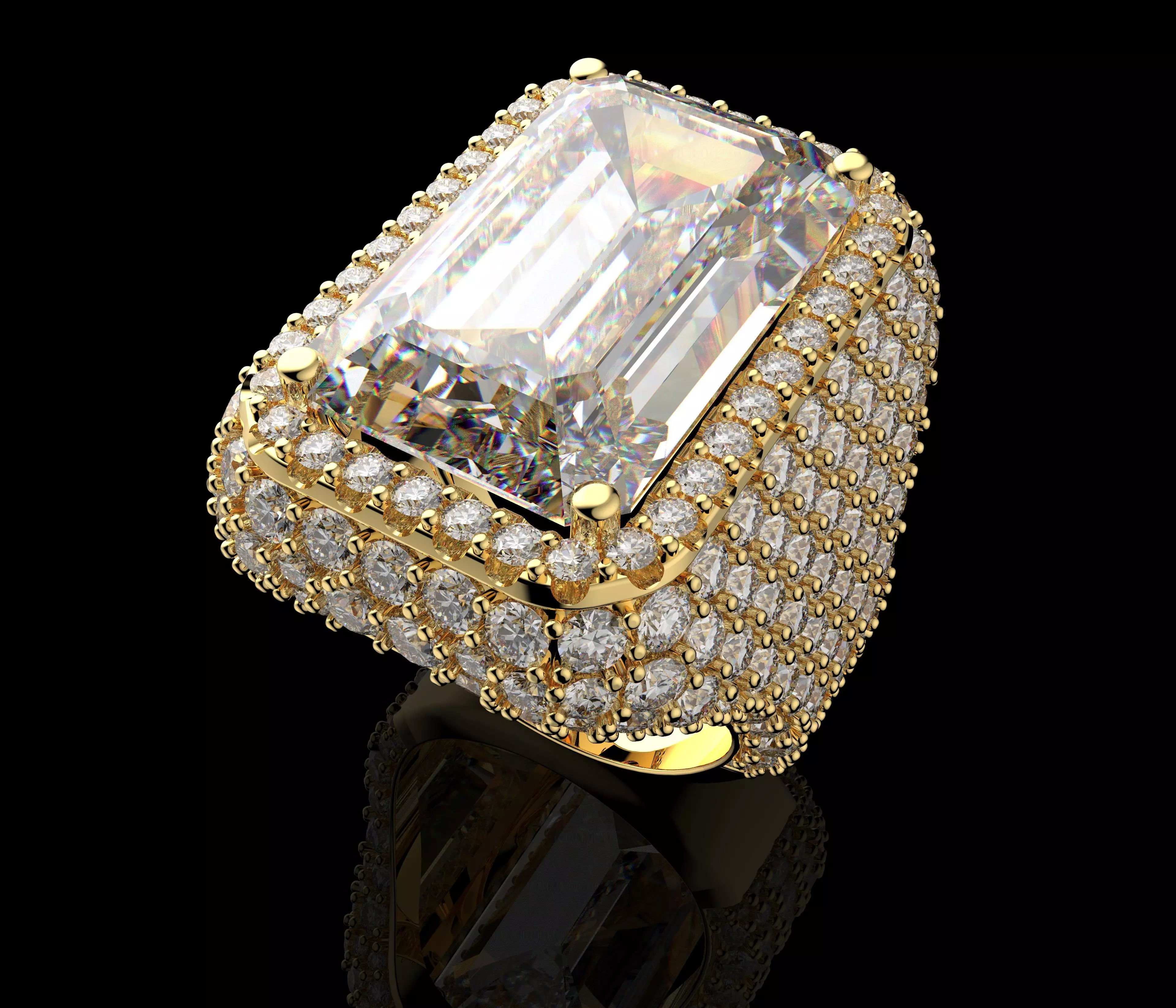 Gold N1576 3D print model_6