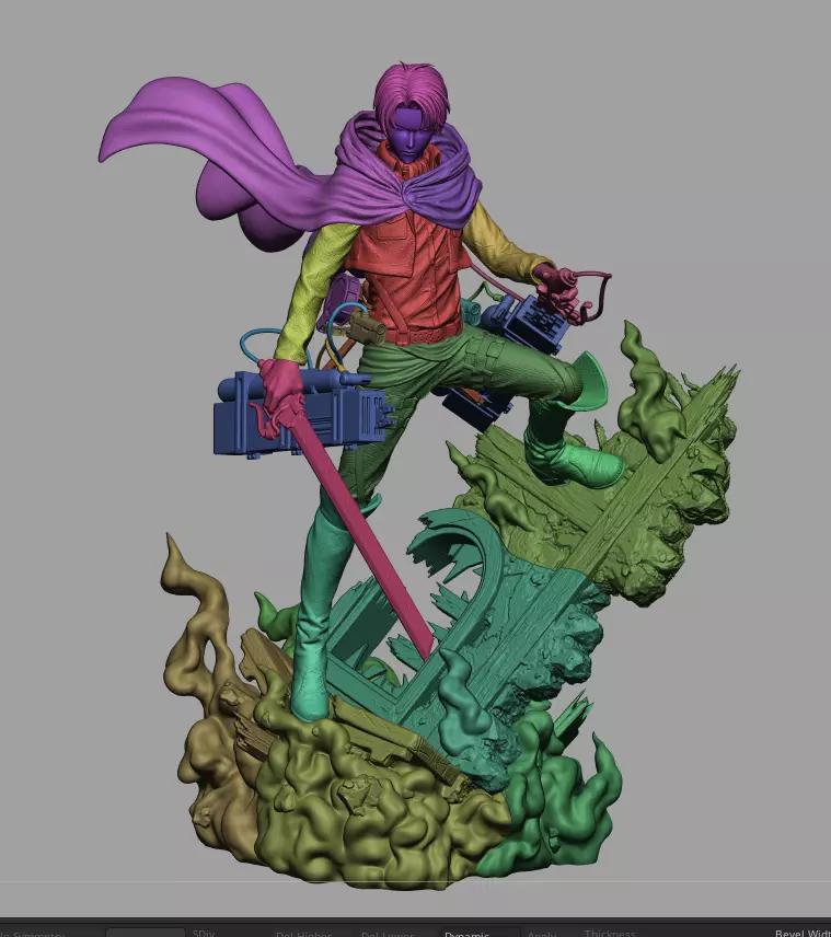 Levi Ackerman 3D Print 3D print model_6