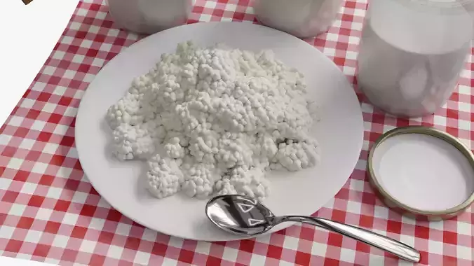 Kefir 3D model 3