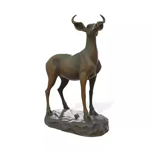 Bronze Wildlife 3D Sculpture