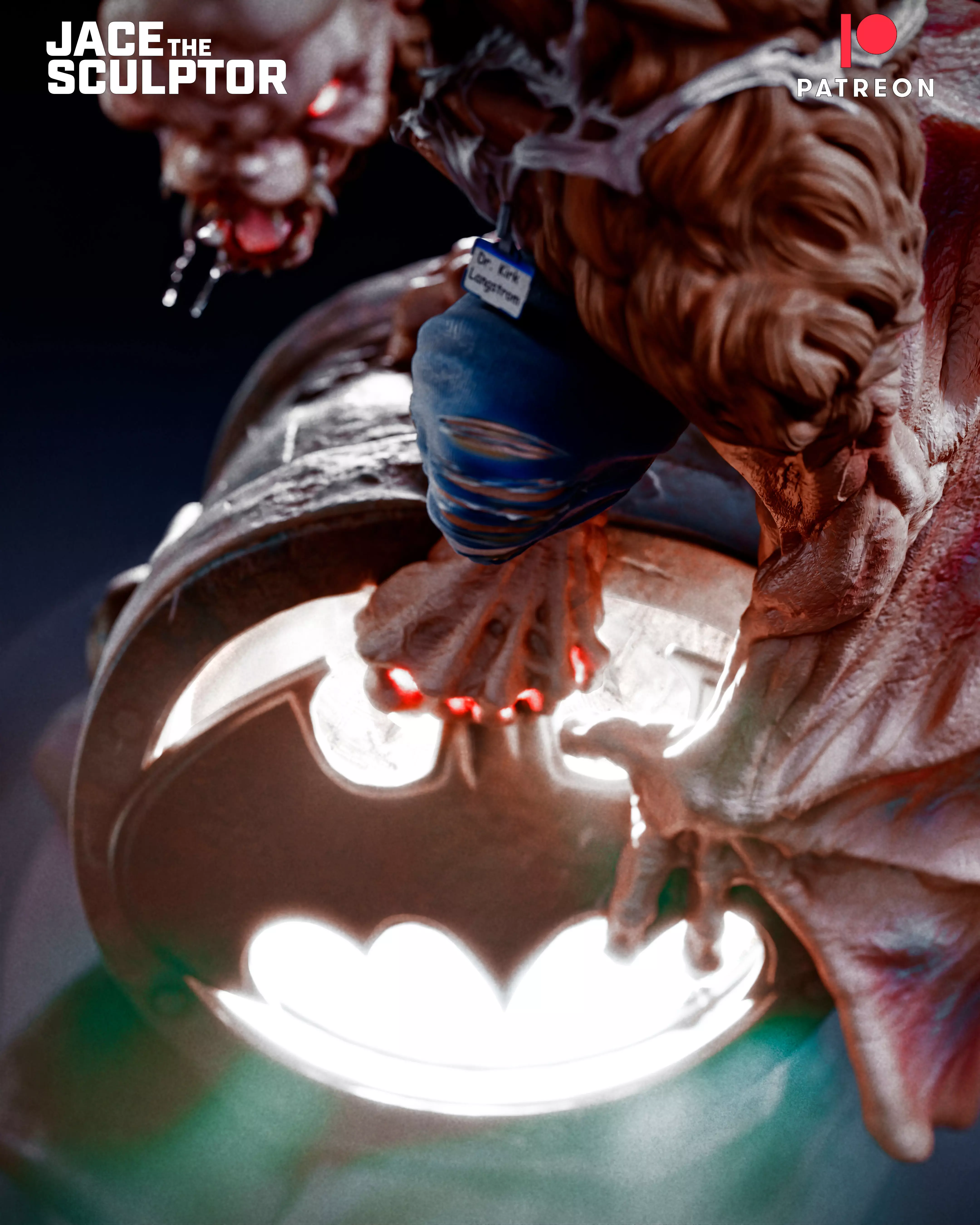 Man-Bat - 1-6 scale digital STL 3D print model_5