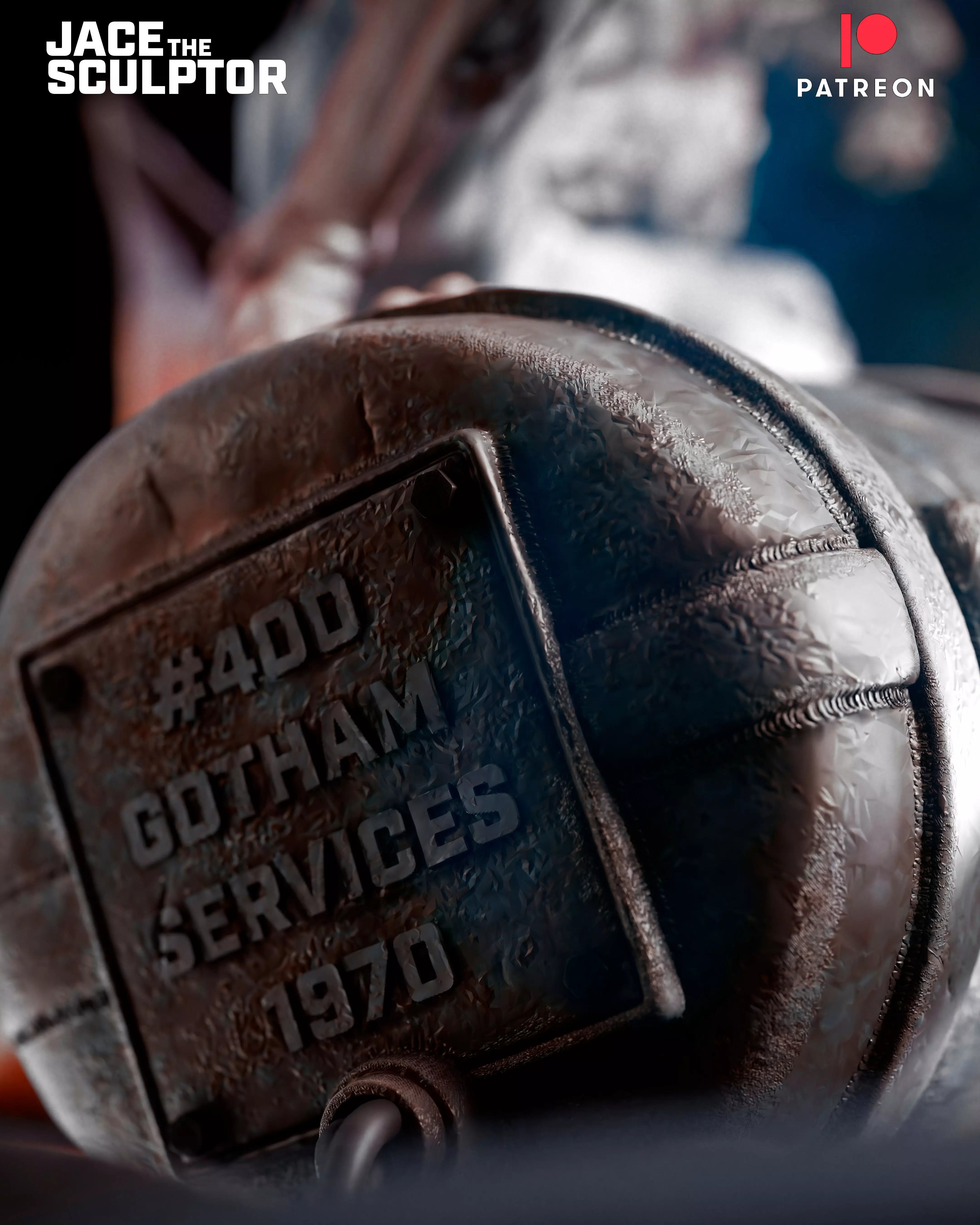 Man-Bat - 1-6 scale digital STL 3D print model_3