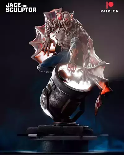 Man-Bat - 1-6 scale digital STL