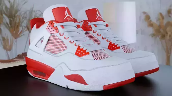Nike Air Jordan 4- RED