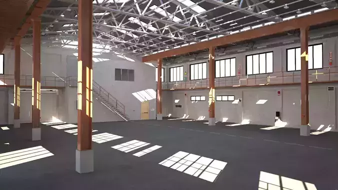 Warehouse Interior and Exterior