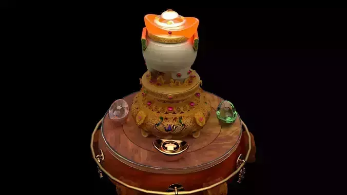 Chinese treasure bowl 