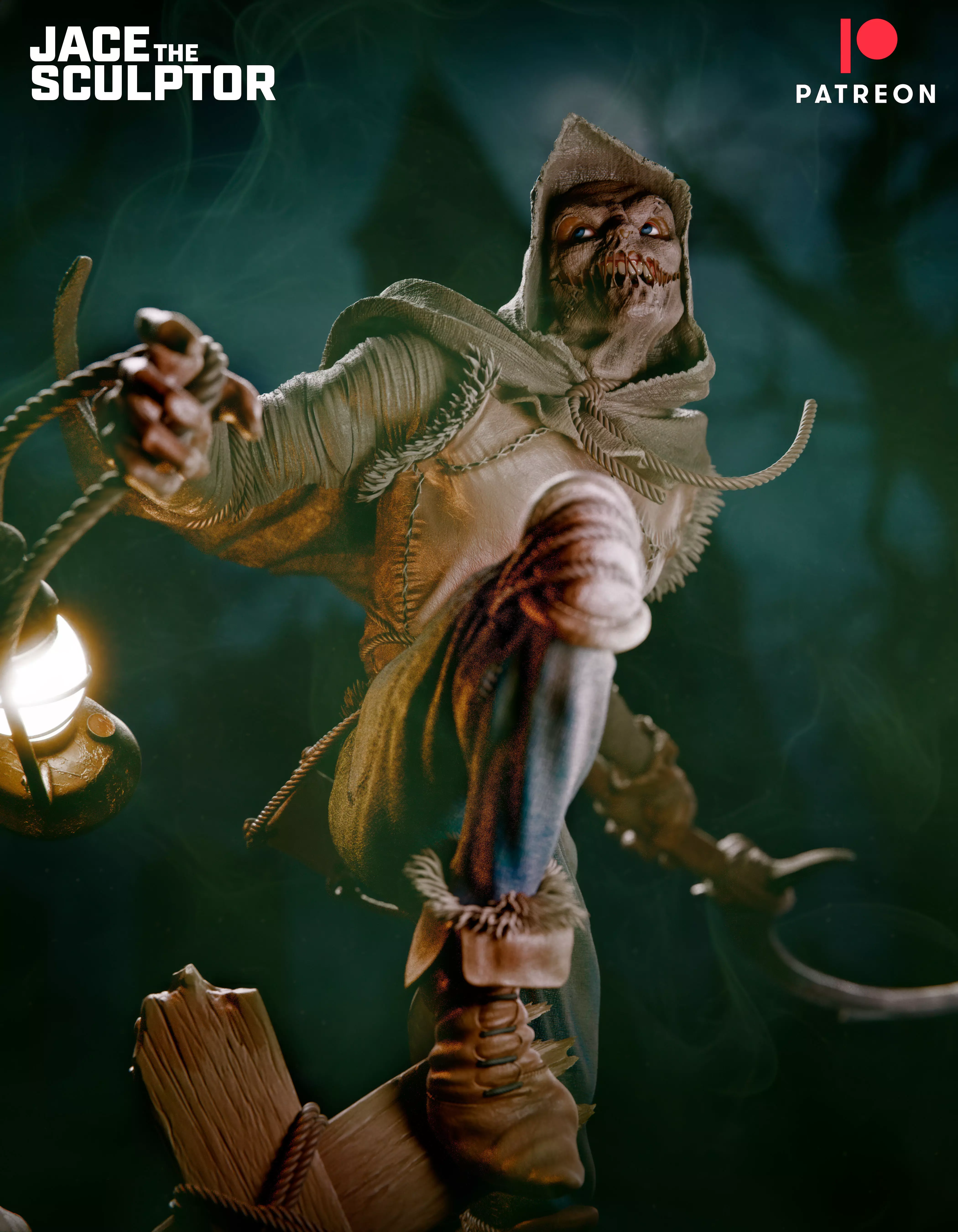 Scarecrow - 1-6 scale digital STL 3D print model_8