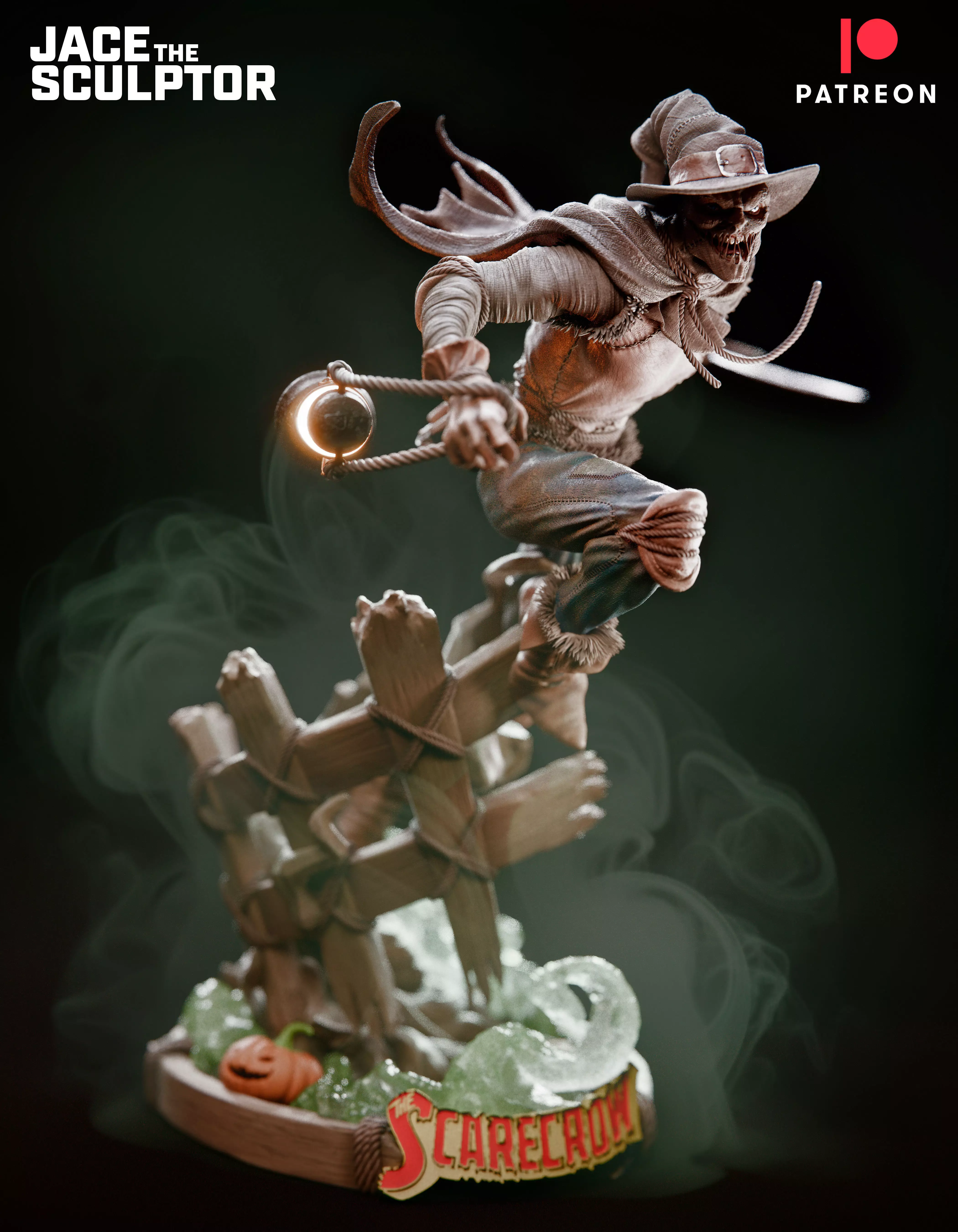 Scarecrow - 1-6 scale digital STL 3D print model_3