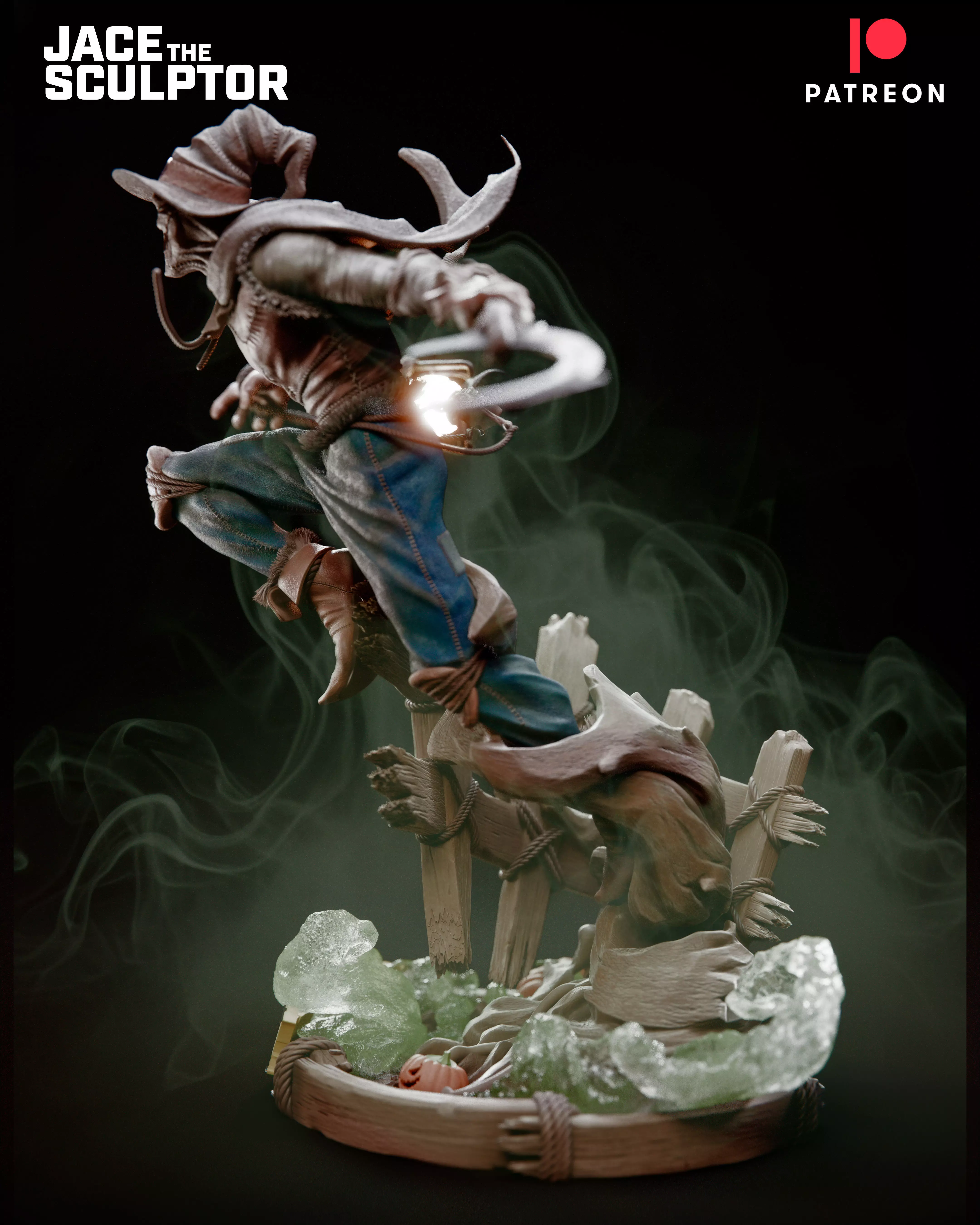 Scarecrow - 1-6 scale digital STL 3D print model_5