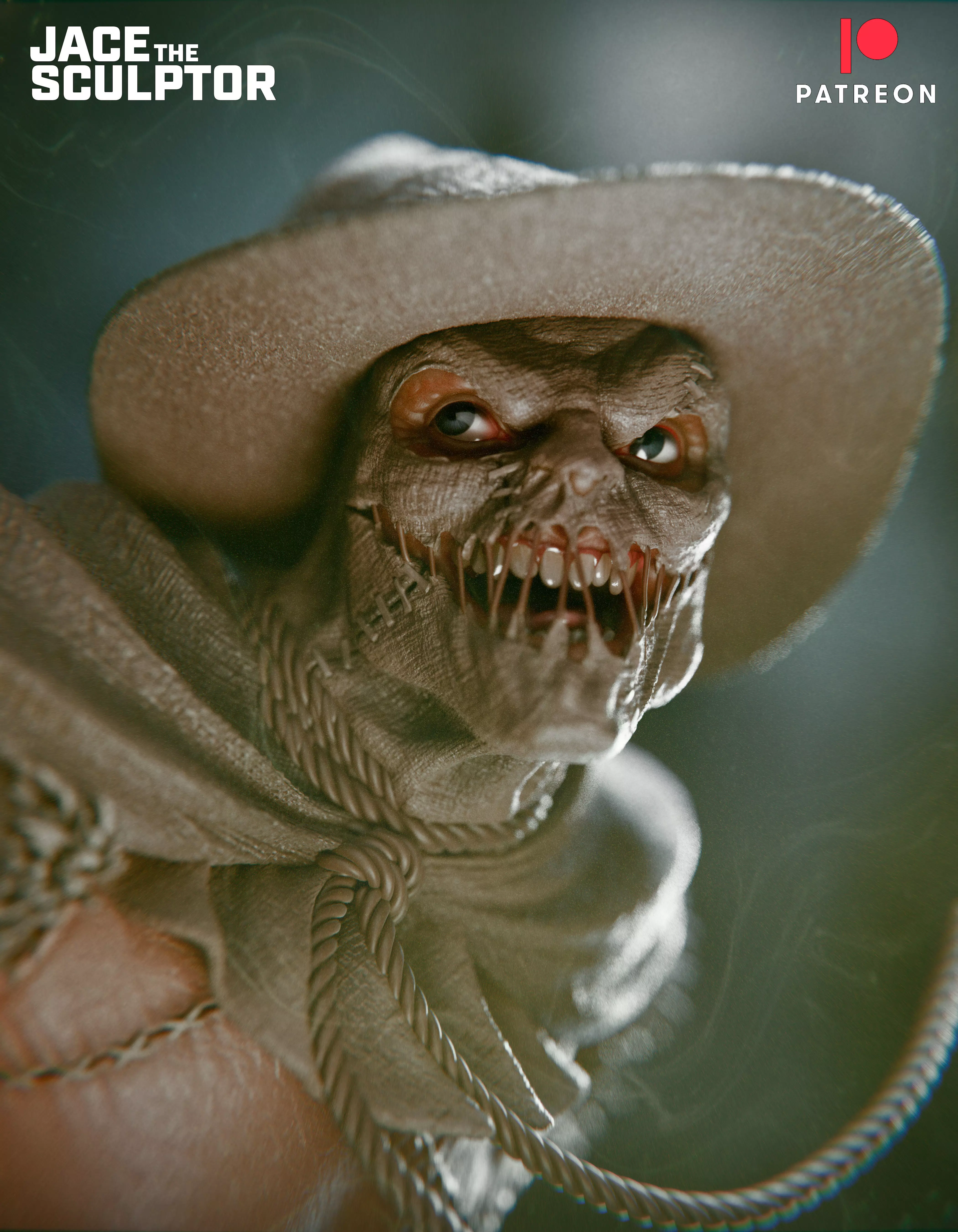 Scarecrow - 1-6 scale digital STL 3D print model_0