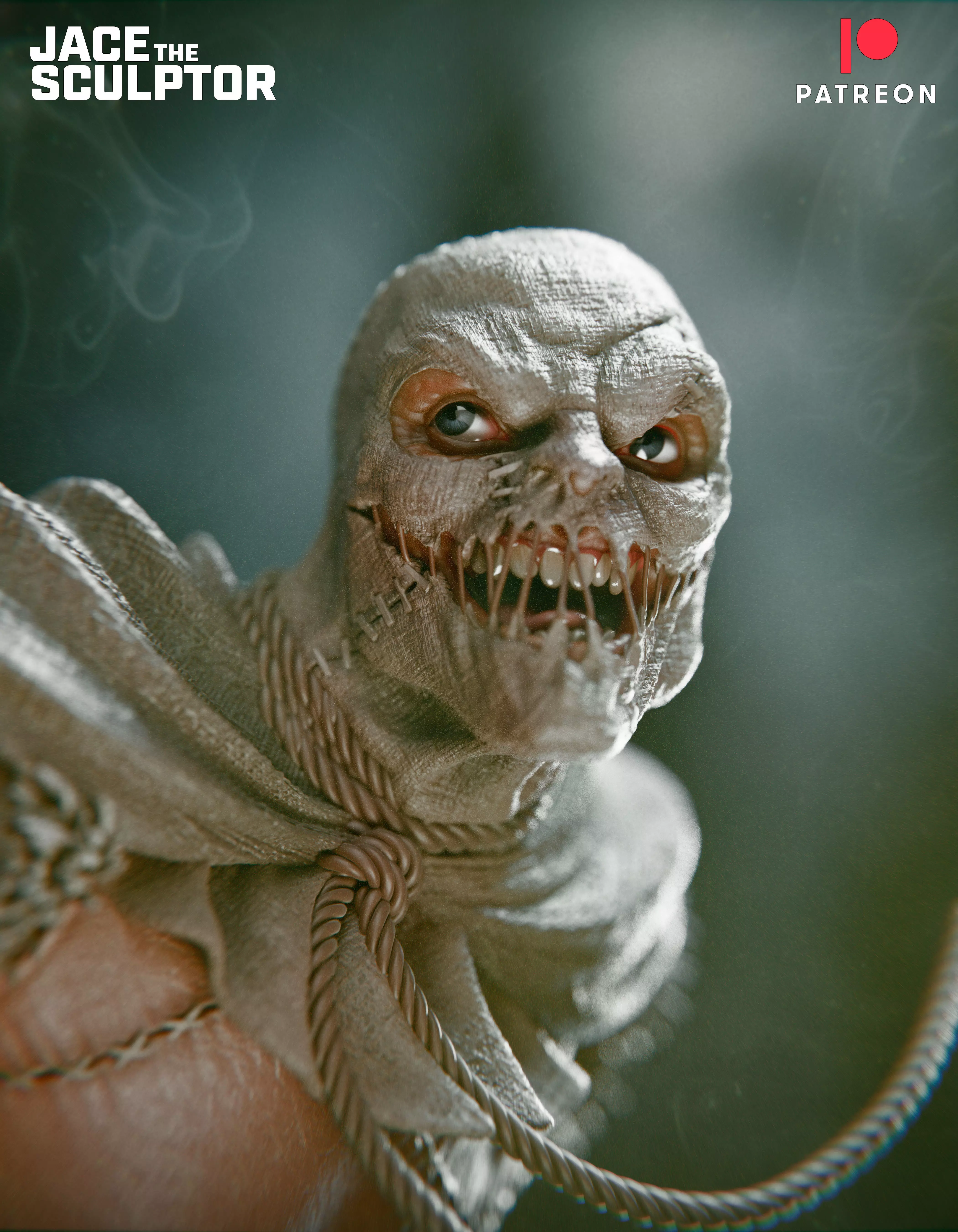 Scarecrow - 1-6 scale digital STL 3D print model_1