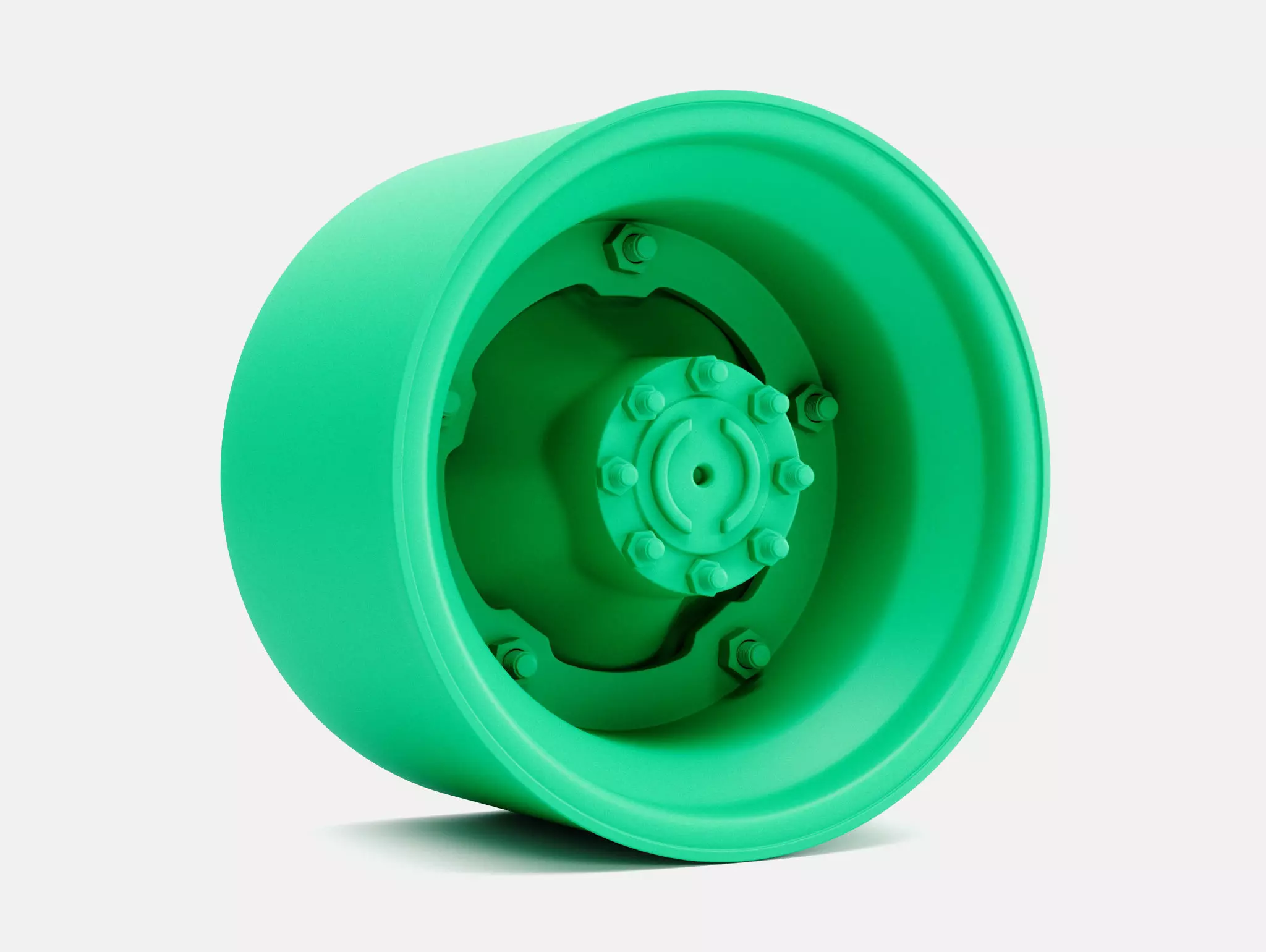 15x10 Mean W51 Wheel and Frankland Hub 3D print model_1