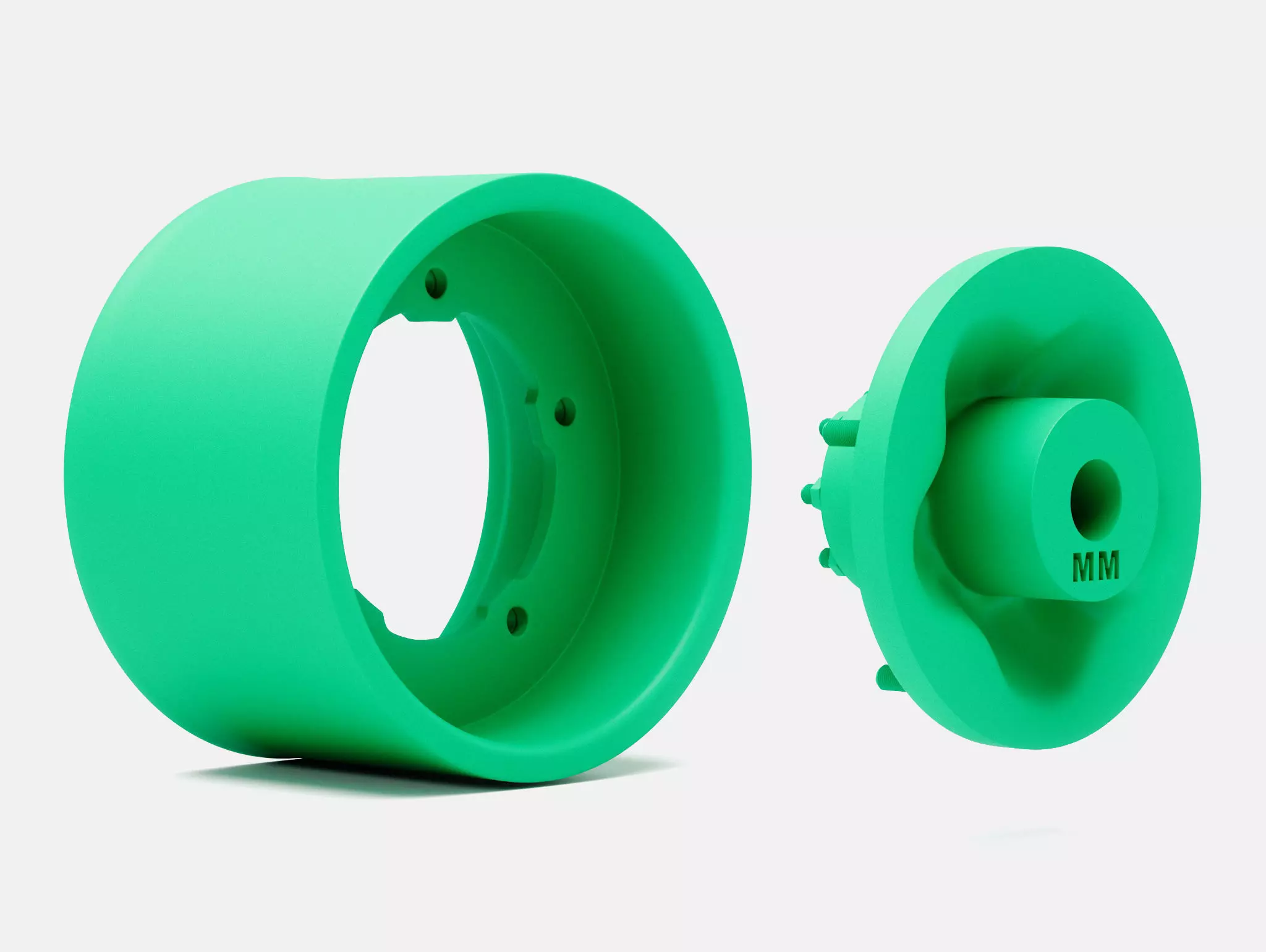 15x10 Mean W51 Wheel and Frankland Hub 3D print model_6