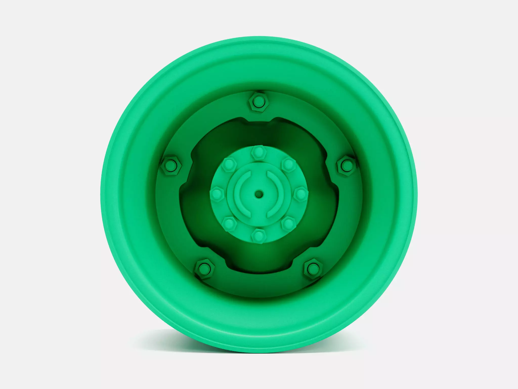 15x10 Mean W51 Wheel and Frankland Hub 3D print model_3