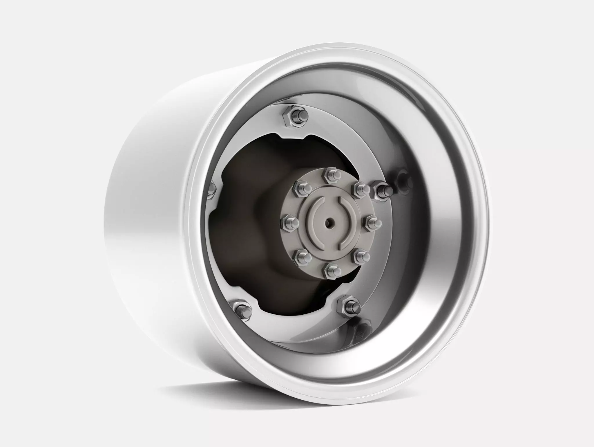 15x10 Mean W51 Wheel and Frankland Hub 3D print model_0