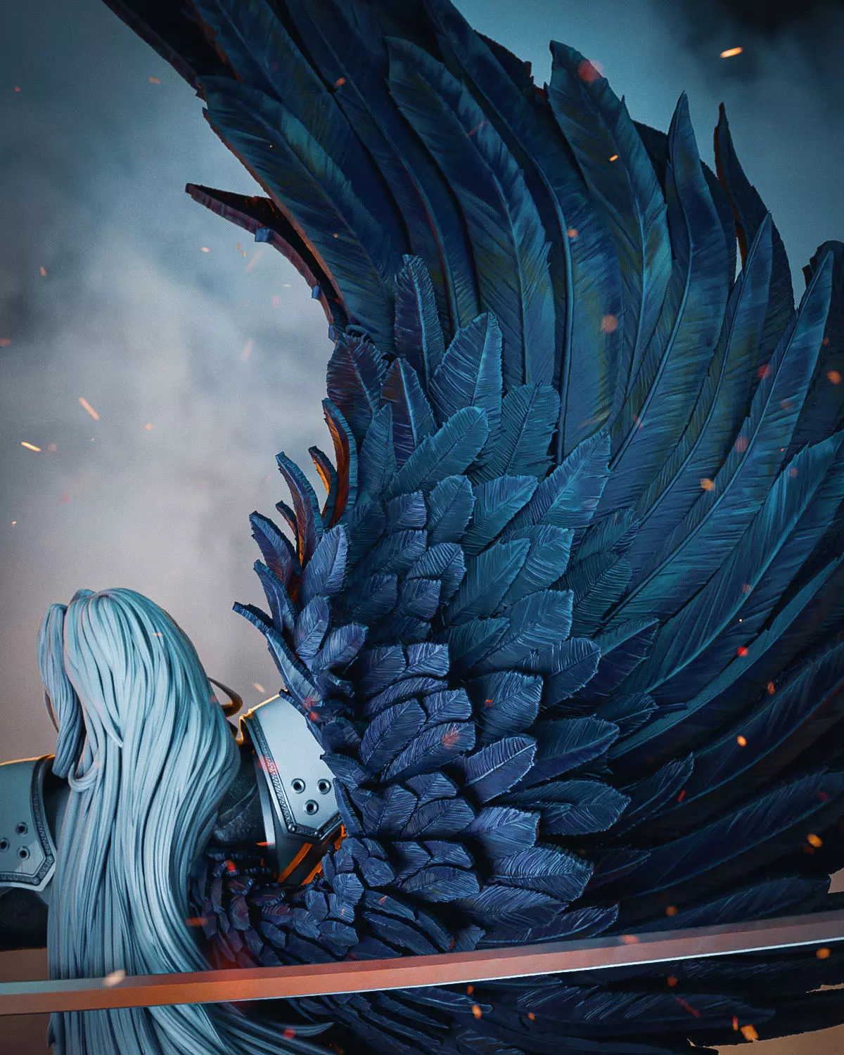 Sephiroth 3D Print 3D print model_3