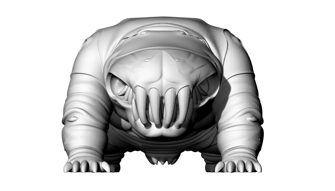 Monster Exotik 3D print model