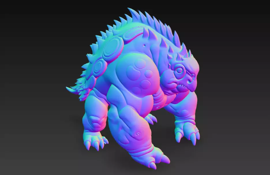 Monster Exotik 3D print model