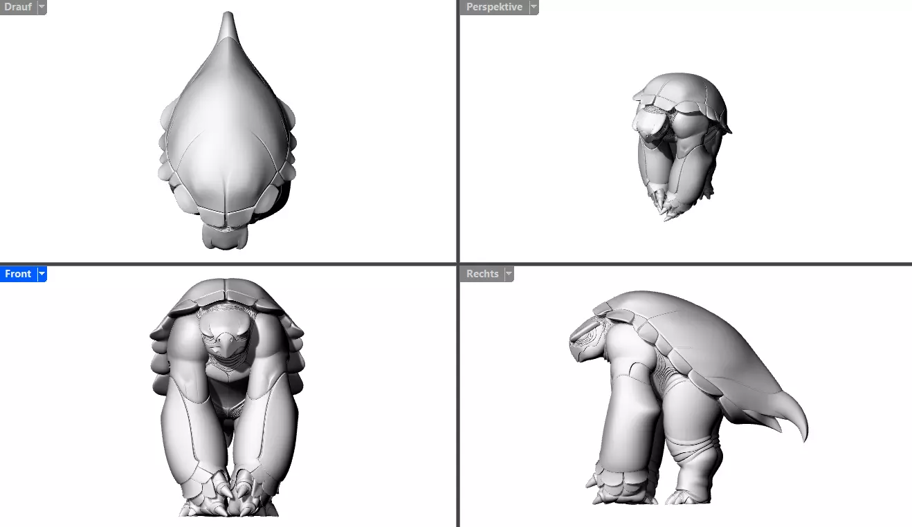 Monster Exotik 3D print model_3