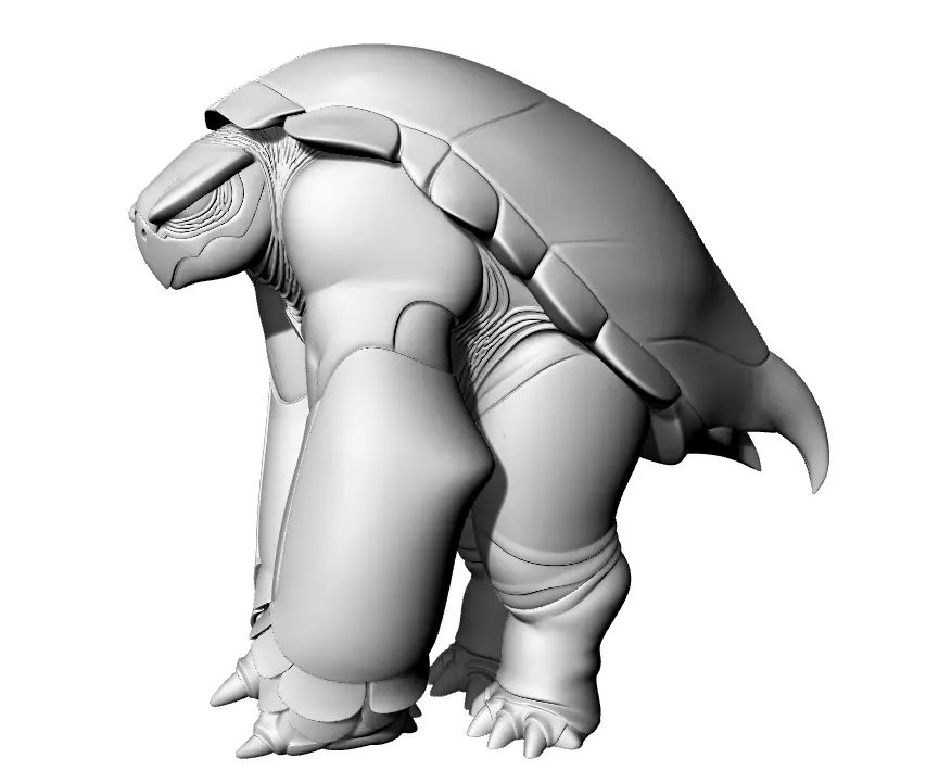 Monster Exotik 3D print model_1
