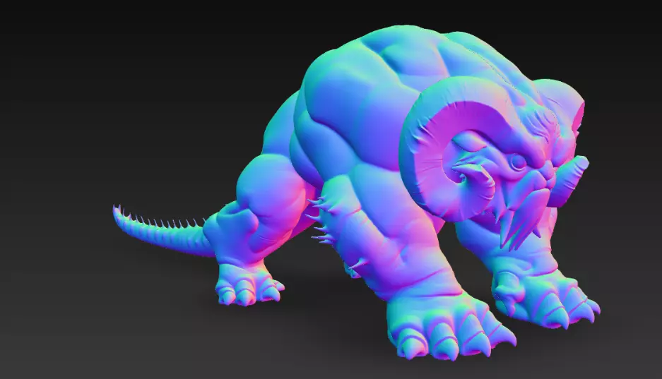 Monster Exotik 3D print model