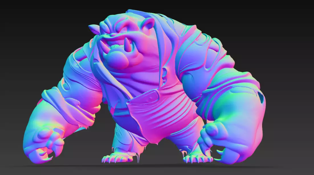 Monster Exotik 3D print model