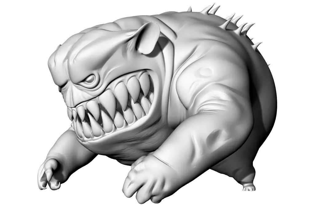 Monster Exotik 3D print model_3