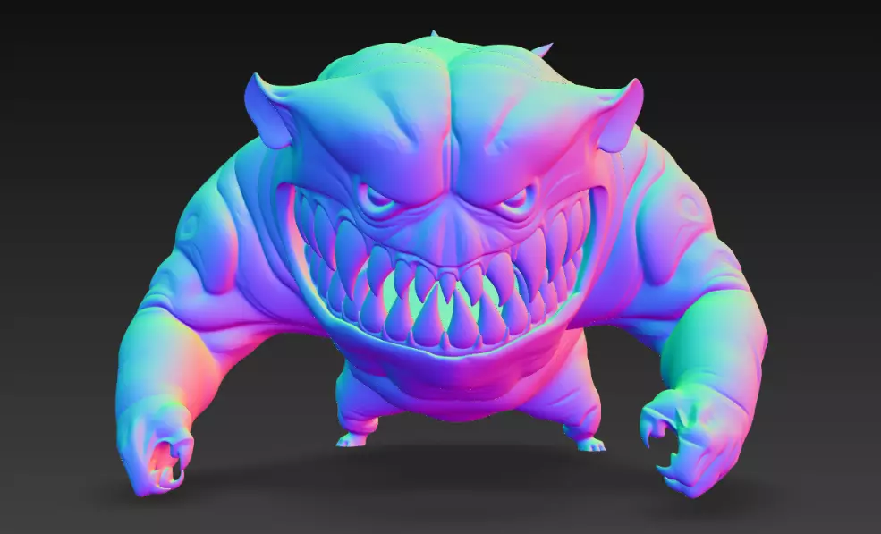 Monster Exotik 3D print model_0