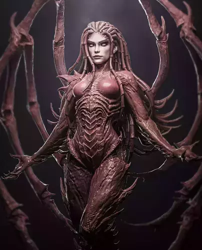 Sarah Kerrigan 3D Print