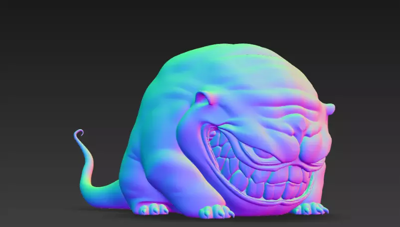 Monster Exotik 3D print model_1