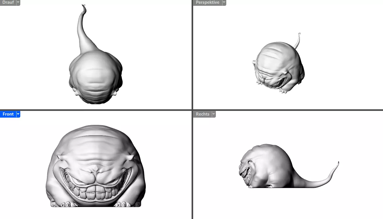 Monster Exotik 3D print model_2