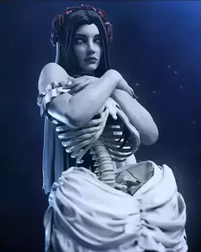 Undead Bride 3D Print