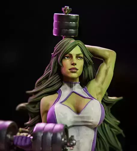 She Hulk 3D Print